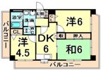 シャトー長洲の間取り画像