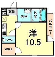フジパレス大物駅北2番館の間取り画像