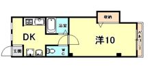 アンシャンテ武庫之荘の間取り画像