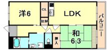 レガシー塚口の間取り画像
