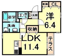 フローリッシュの間取り画像