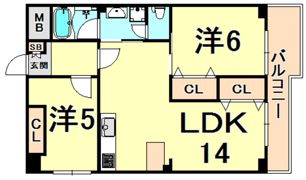 ハウゼクローネの間取り画像