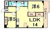 ハウゼクローネの間取り画像