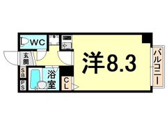 グランシャリオ南塚口の間取り画像