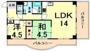 ロワイヤル百合の間取り画像
