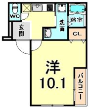 フジパレス西本町北通I番館の間取り画像
