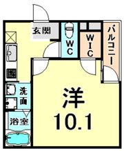 フジパレス西本町北通I番館の間取り画像