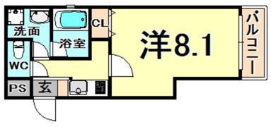 アーテリー塚口の間取り画像