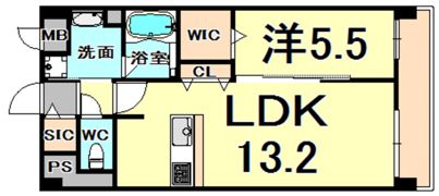 ザクシフの間取り画像