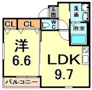 フジパレス神田北通の間取り画像