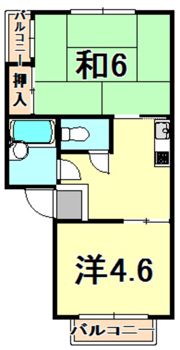 メゾンAYの間取り画像