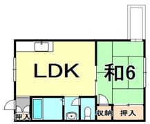 サンハイツ三野の間取り画像