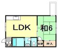 サンハイツ三野の間取り画像