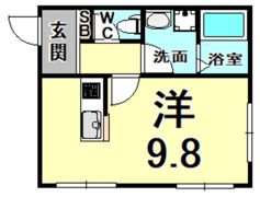 コンフォート武庫川の間取り画像