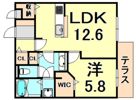 カルミエール イツキ Iの間取り画像
