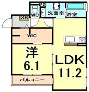 エスペランサ西難波の間取り画像