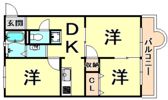 ルー・エーベル武庫之荘の間取り画像