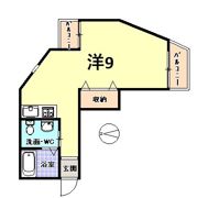 キューブ武庫川Iの間取り画像