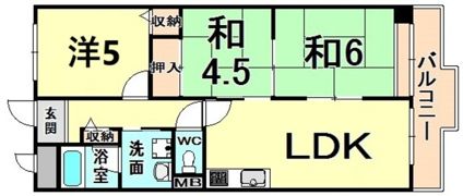 ヴェルテスイケモトの間取り画像