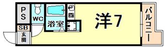 ヴェルテスイケモトの間取り画像