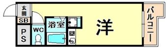 ヴェルテスイケモトの間取り画像