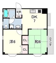 汐町ハイツの間取り画像