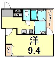 フジパレス塚口東VI番館の間取り画像