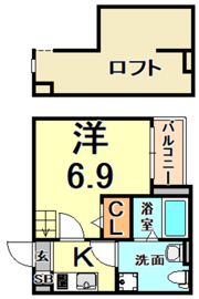 GLANTERIOR 出屋敷の間取り画像
