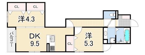ハウス オブ グレイスの間取り画像