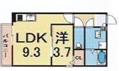 プランタン尼崎の間取り画像