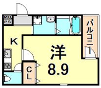 フジパレス水堂町の間取り画像