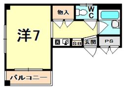 メゾン出口の間取り画像