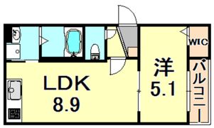 SOL 猪名寺の間取り画像