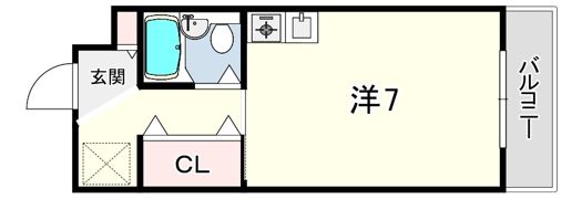 アルファ塚口 Vの間取り画像