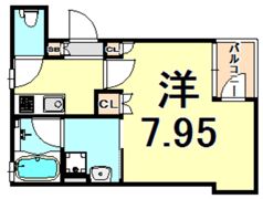 ブロンテ塚口本町の間取り画像
