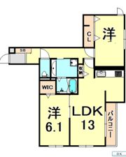 アークコートの間取り画像
