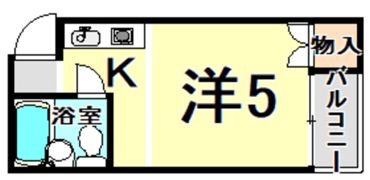 浜ライフの間取り画像