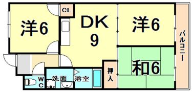 シティブリッジ西難波の間取り画像