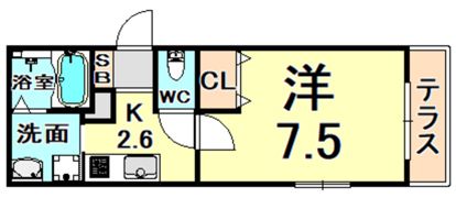 フェリーチェディモーラの間取り画像