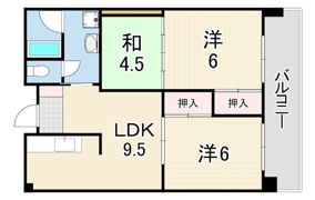 近畿オリーブマンションの間取り画像