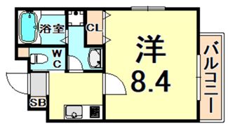 E-インフィニティ塚口の間取り画像