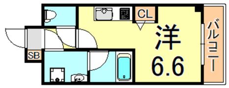 AILE武庫之荘の間取り画像