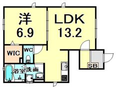 フルールの間取り画像