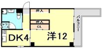 武庫之荘大松プラザの間取り画像