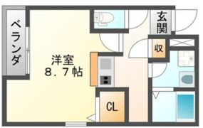 メイユール武庫之荘の間取り画像