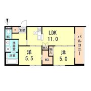 N・メルヴェーユの間取り画像