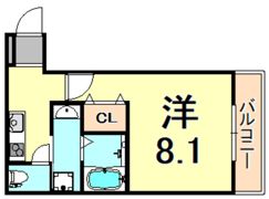 フジパレス南塚口ノースの間取り画像