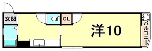山下マンションの間取り画像