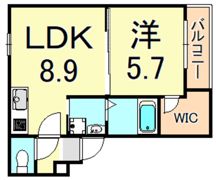 SUN MOON 武庫之荘2番館の間取り画像