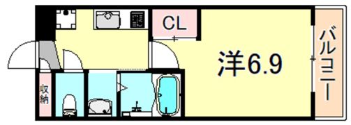 Luxe塚口の間取り画像